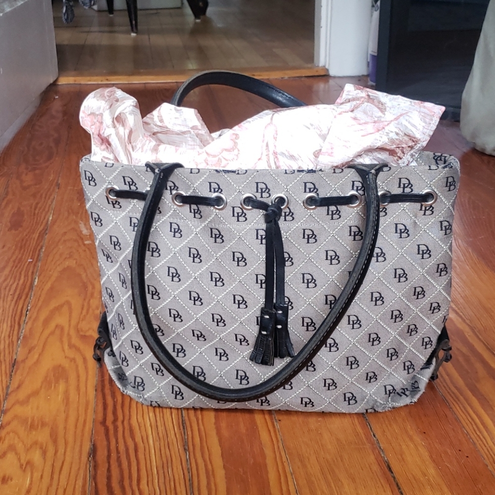Dooney and Bourke Tulip Tassel Tote